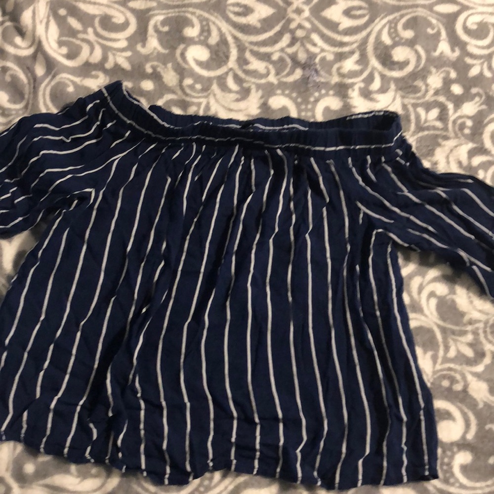 Very cute “fancy” blouse off shoulders